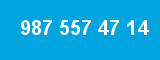 987 557 47 14 987 557 47 14